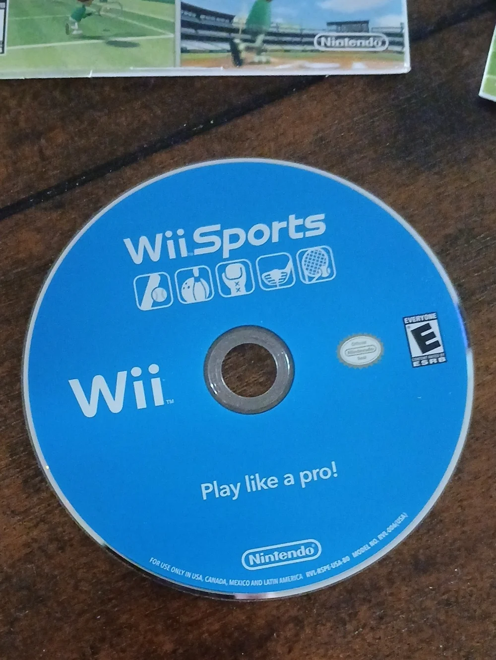 Nintendo Wii Sports Video Game Baseball Bowling Tennis Boxing Golf